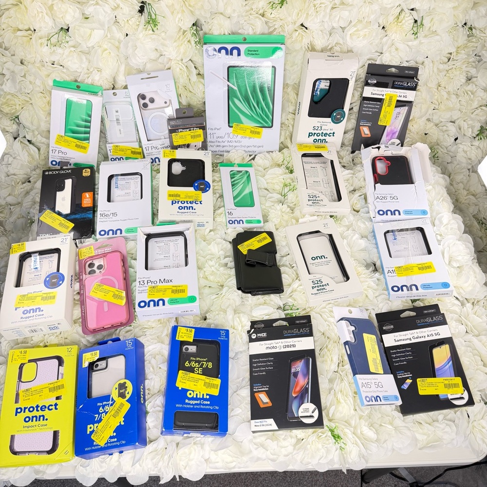 Bulk Phone Case Lot Mixed Models iPhone Samsung Reseller